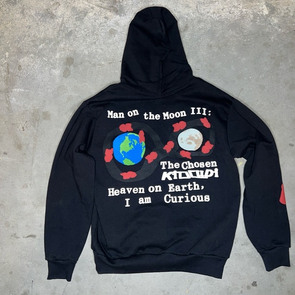 Kid Cudi CPFM MOTM Hoodie Size M Cactus Plant Man On The Moon Glow In The Dark. - Picture 5 of 8